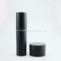 Schwarze runde kosmetische Cremeflasche Peeling-Sprühflasche